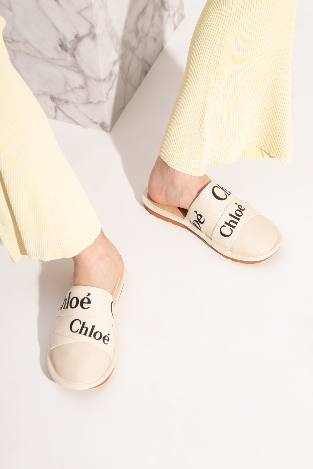 Chloé ‘Woody’ slides